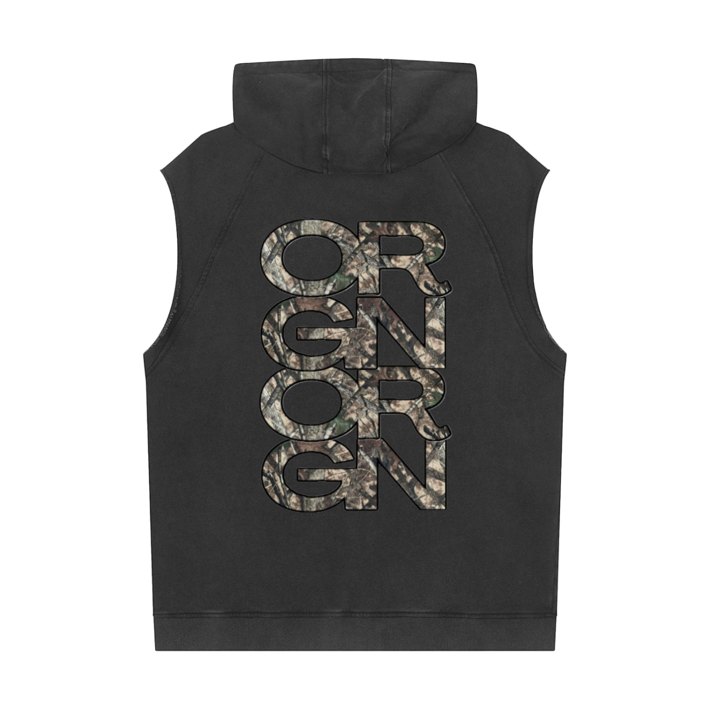 Origin Æsthetics Sleeveless Hoodie - Camo