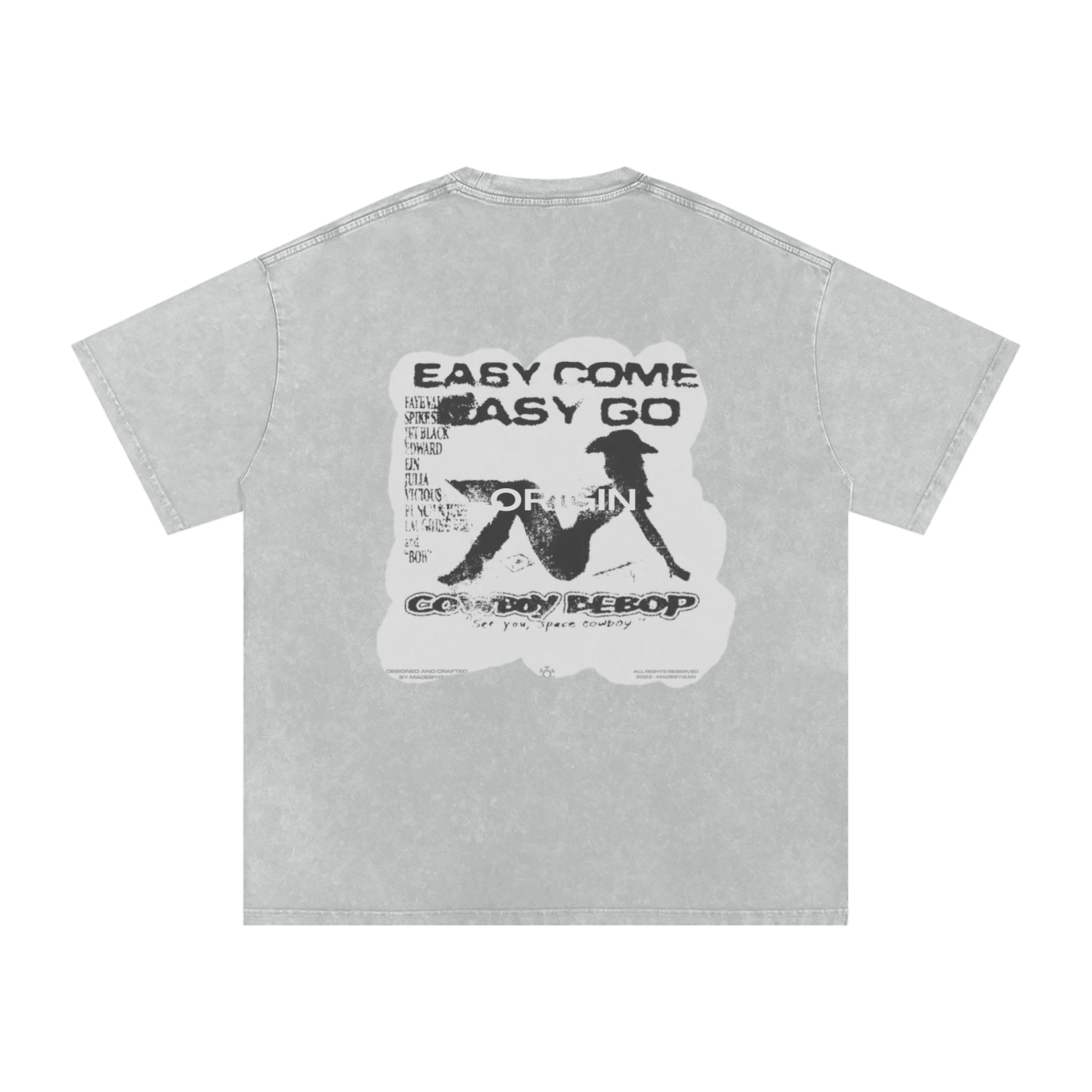 Origin Æsthetics Pure Cotton Easy Come Easy Go