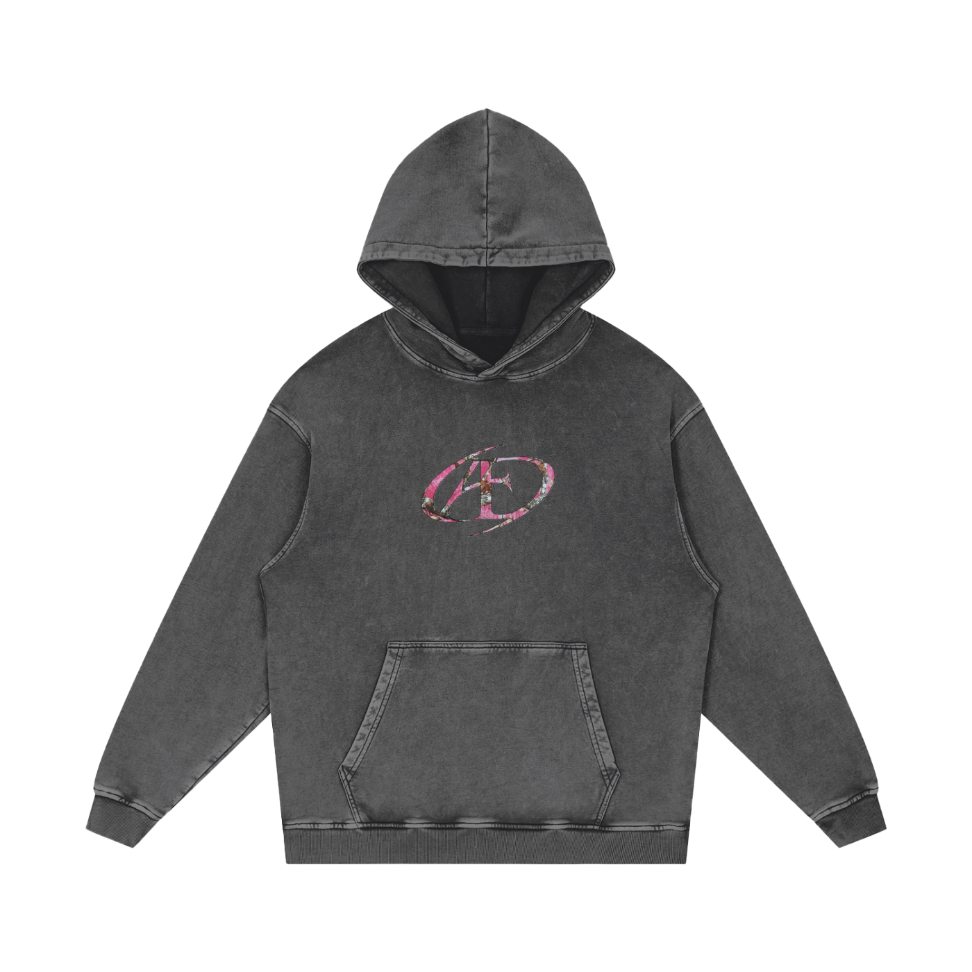 Origin Æsthetics Pure Cotton Hoodie - Pink Camo