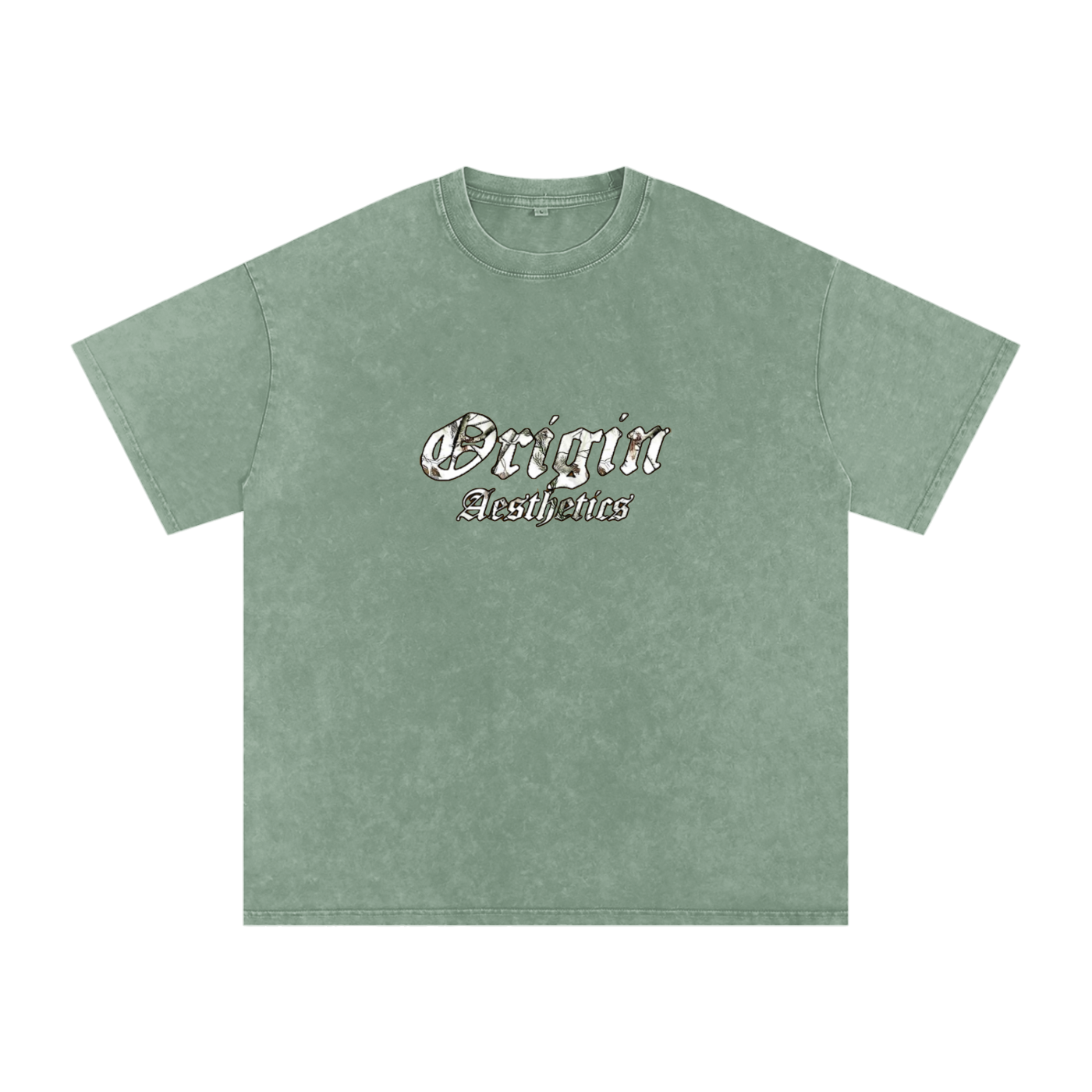 Origin Æsthetics Pure Cotton T - White Camo