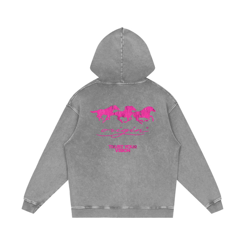Origin Mustang Hoodie 100% cotton