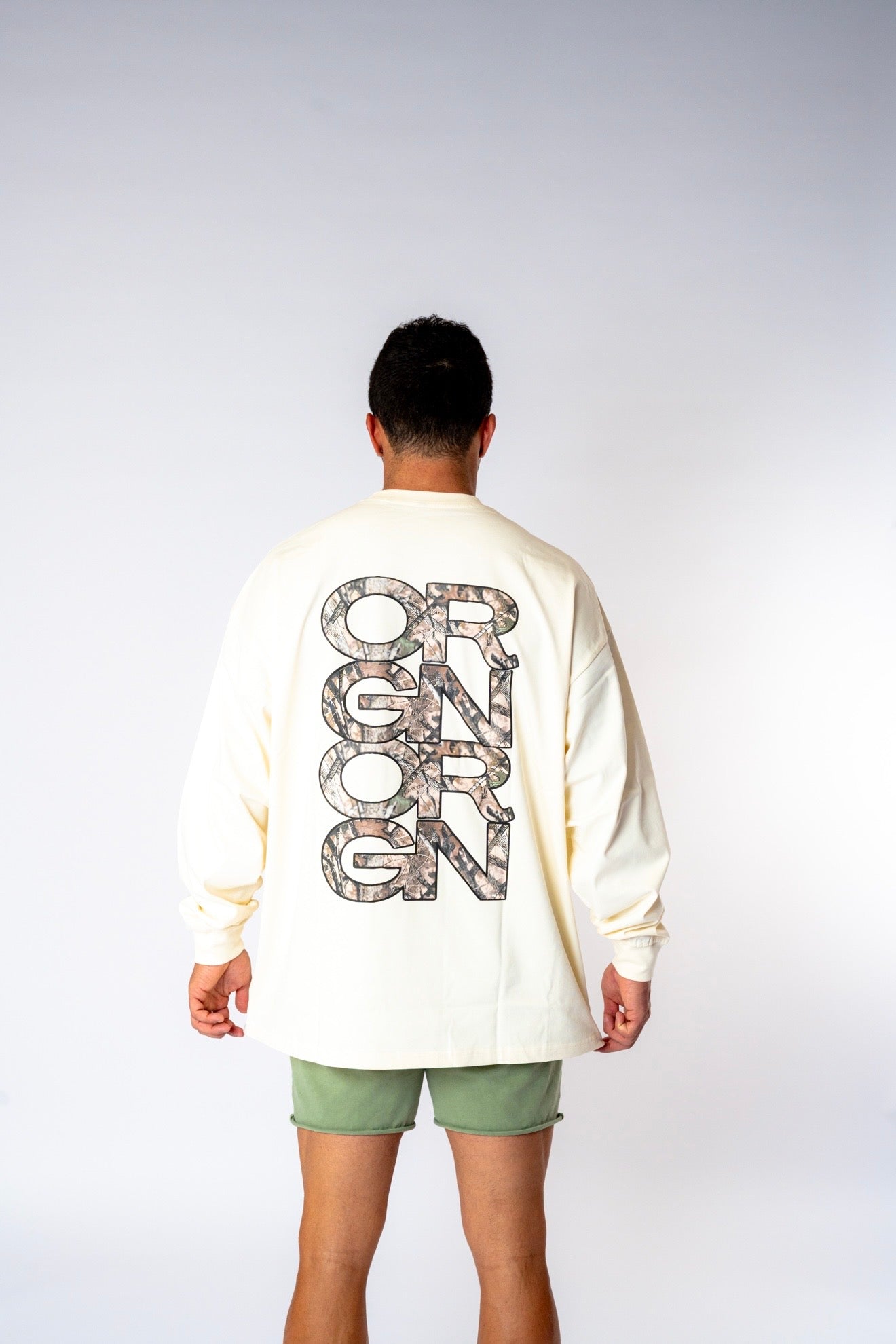 Origin Æsthetics Pure Cotton Long Sleeve T | Camo
