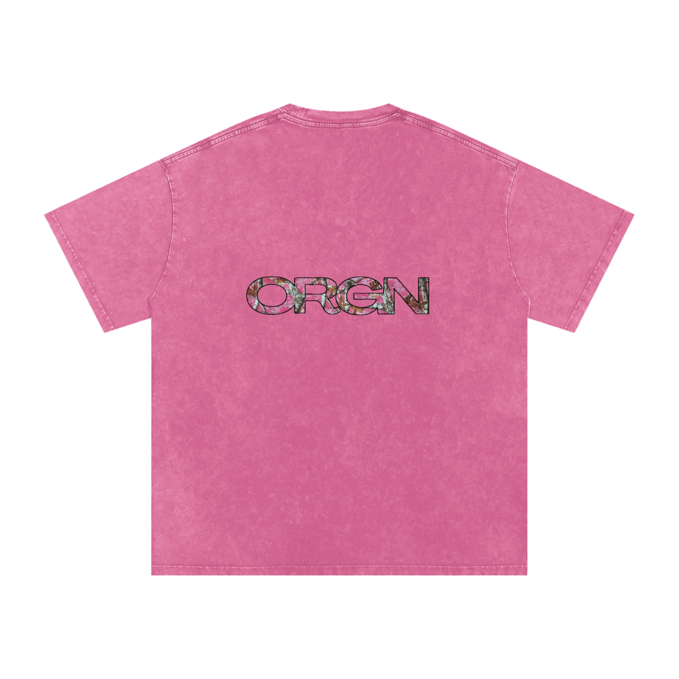 Origin Æsthetics Pure Cotton  T- Pink Camo