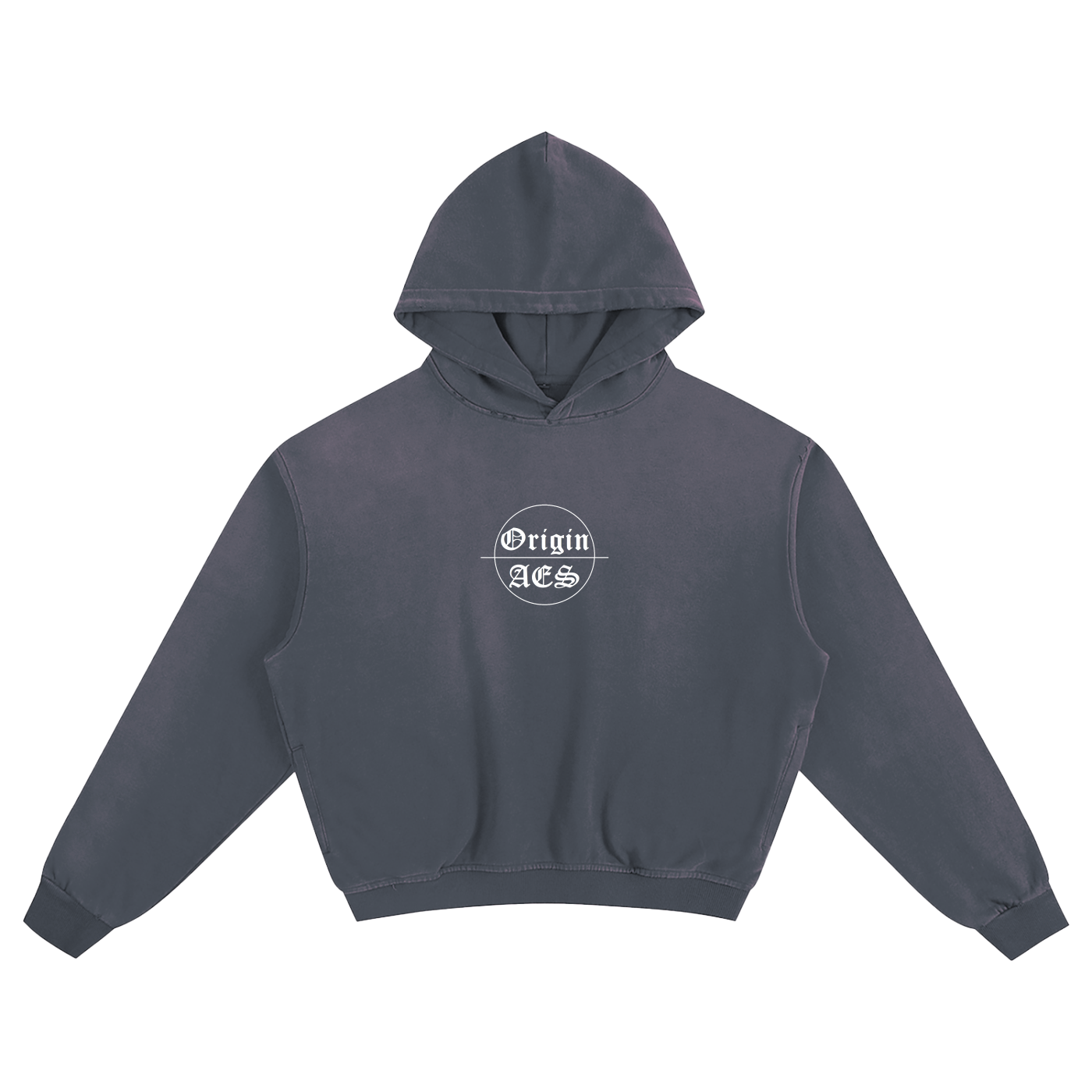 Origin Æsthetics Pure Cotton Sunfade Womens Boxy Hoodie