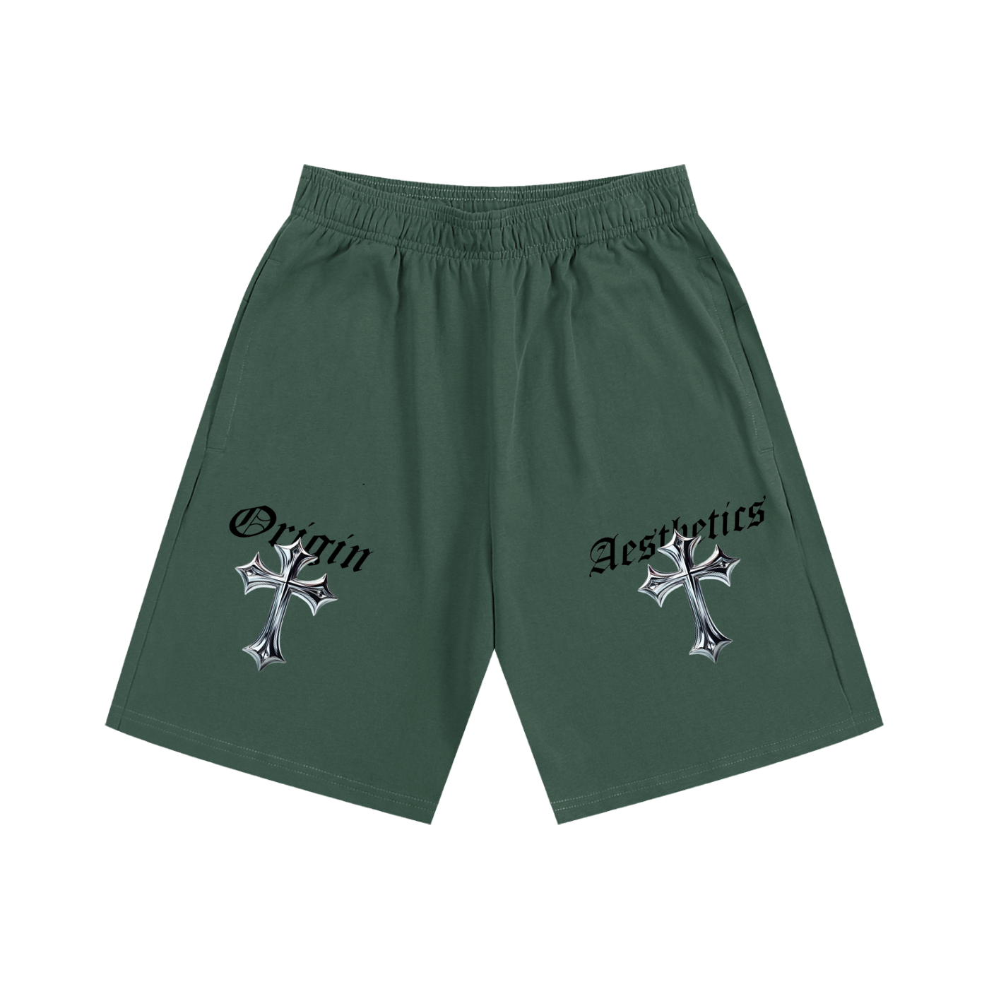 Origin AestheticsPure Cotton Shorts - Chrome