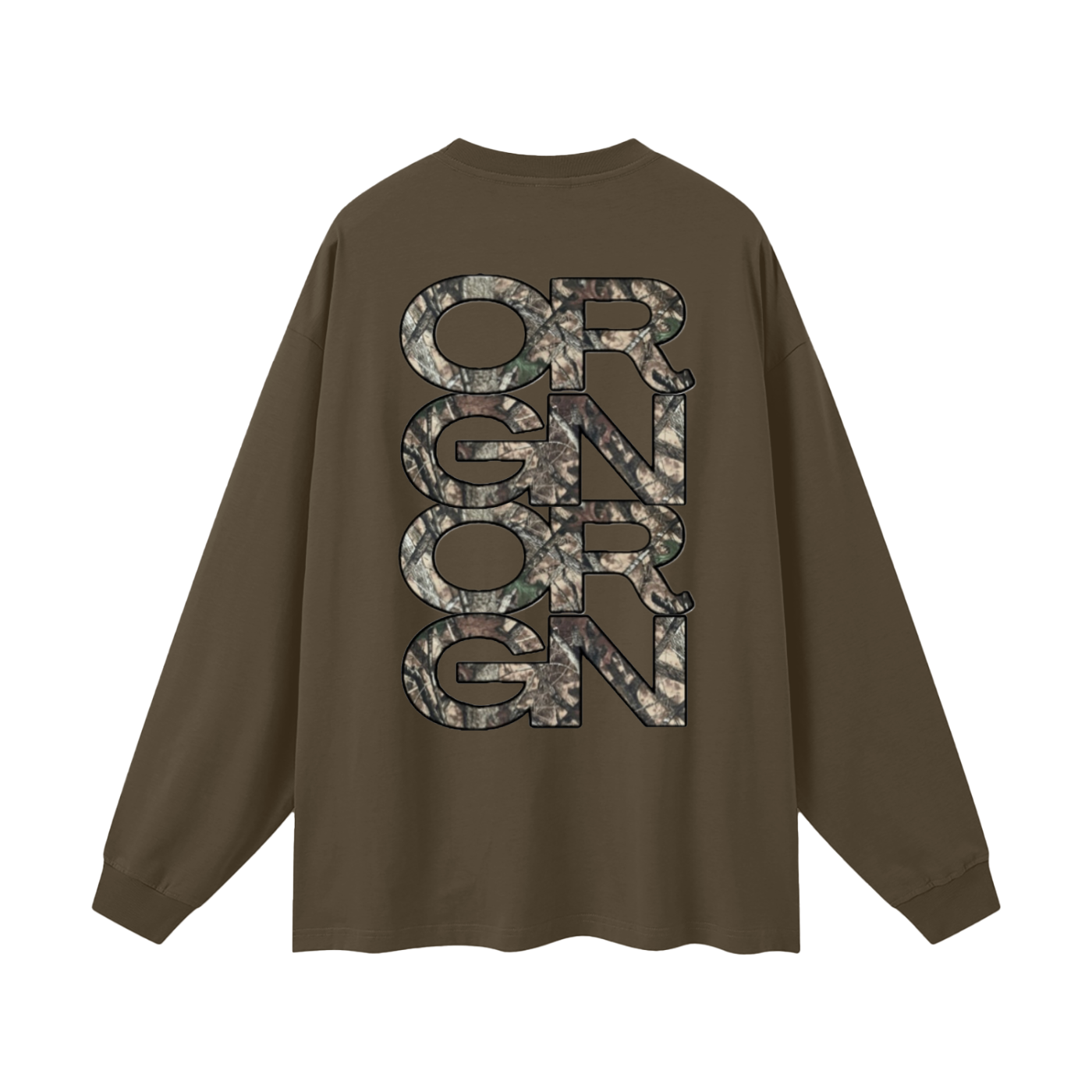 Origin Æsthetics Pure Cotton Long Sleeve T | Camo