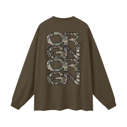 Origin Æsthetics Pure Cotton Long Sleeve T | Camo