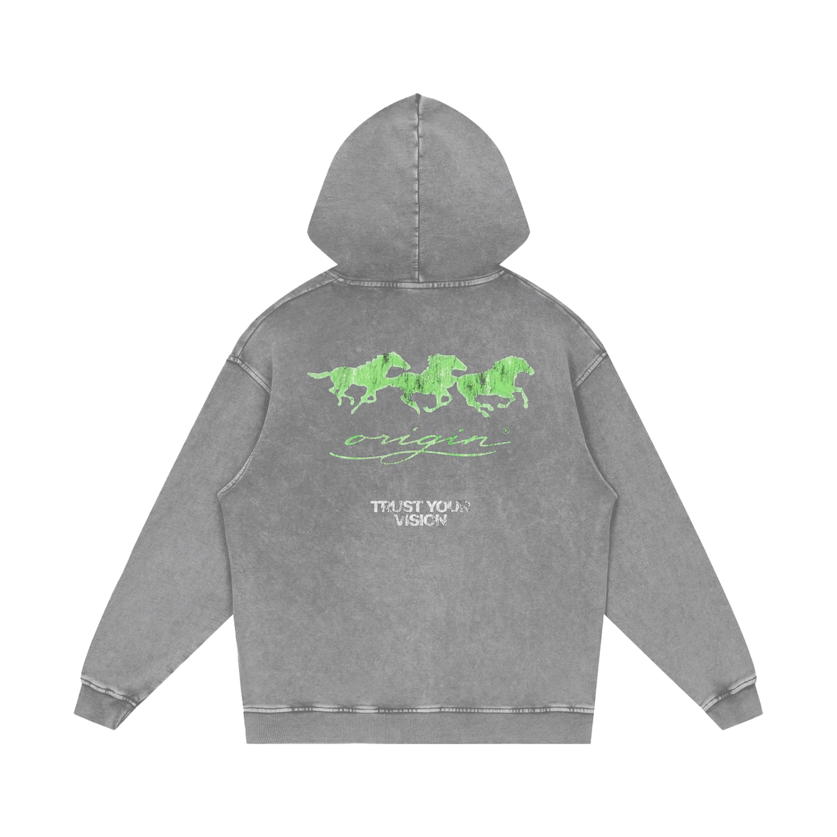 Origin Mustang Hoodie 100% cotton