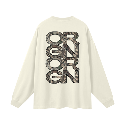 Origin Æsthetics Pure Cotton Long Sleeve T | Camo