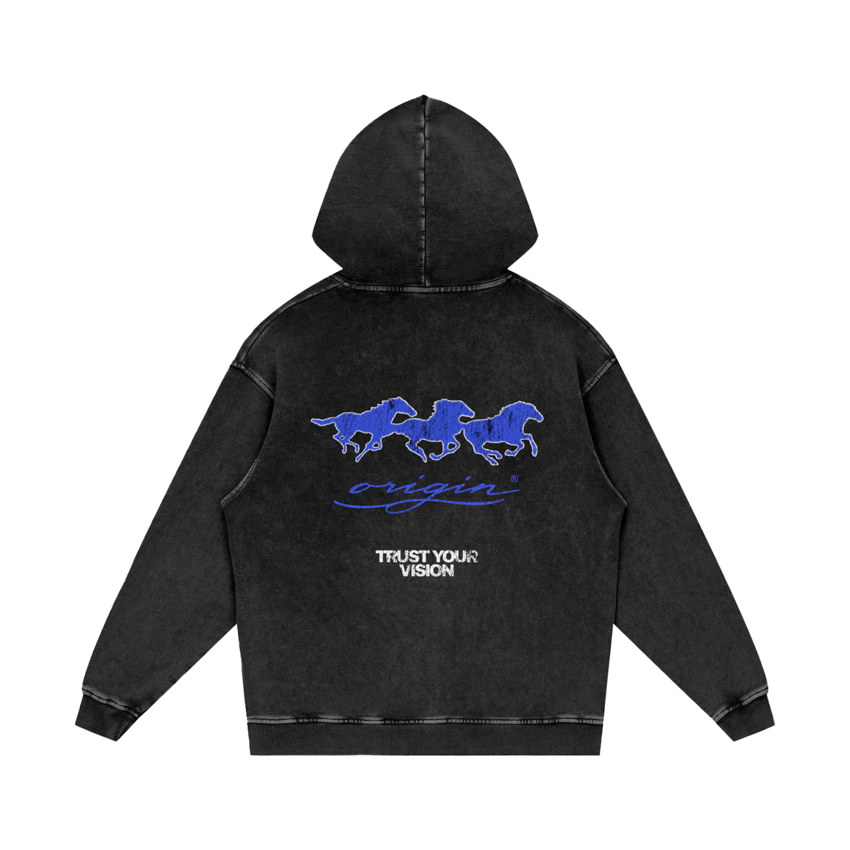 Origin Mustang Hoodie 100% cotton