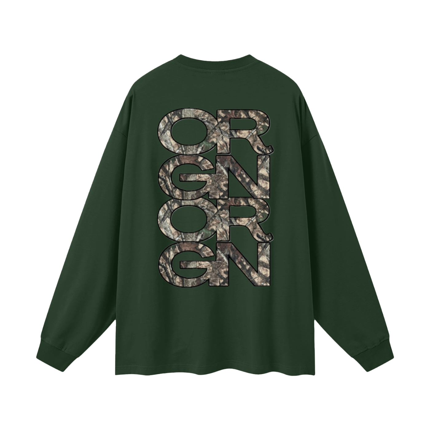 Origin Æsthetics Pure Cotton Long Sleeve T | Camo