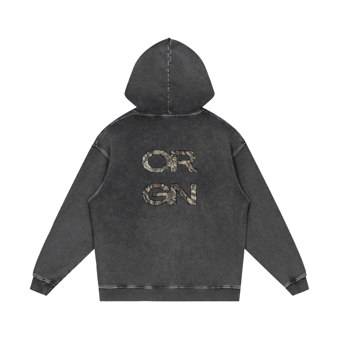 Origin Æsthetics Pure Cotton Hoodie - Camo