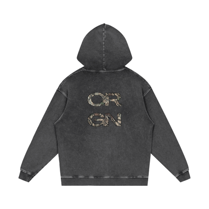 Origin Æsthetics Pure Cotton Hoodie - Camo