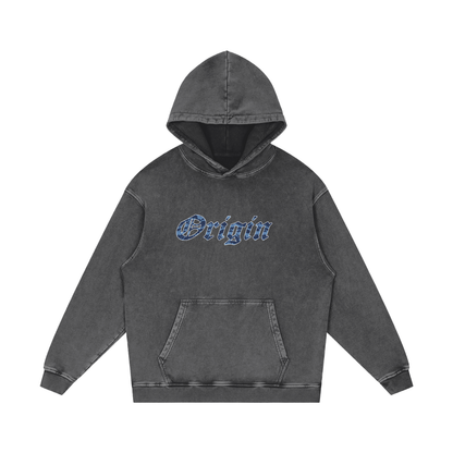 Origin Æsthetics Pure Cotton Blue Camo Hoodie