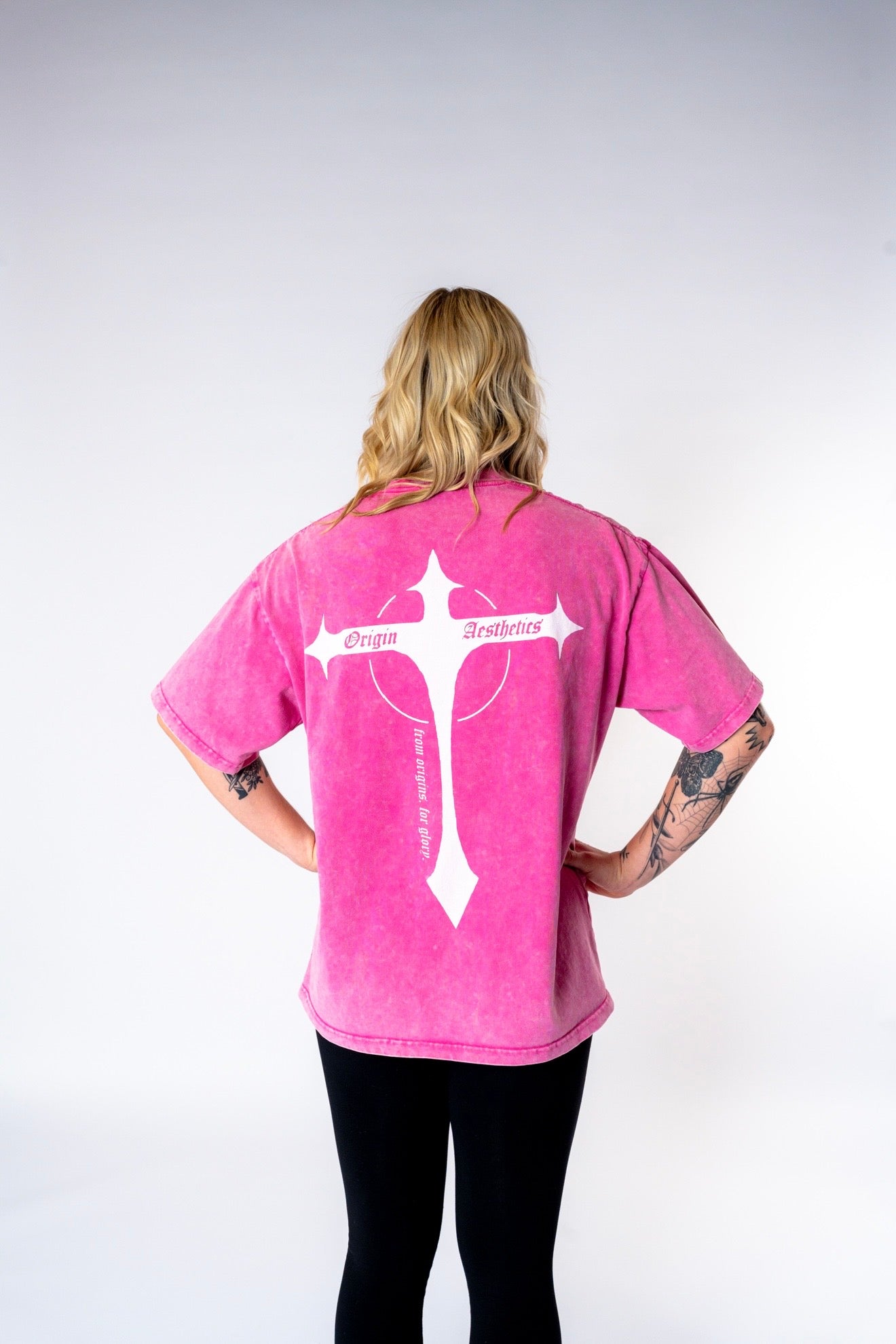 Origin Æsthetics Pure Cotton Snow Wash Oversized Tee