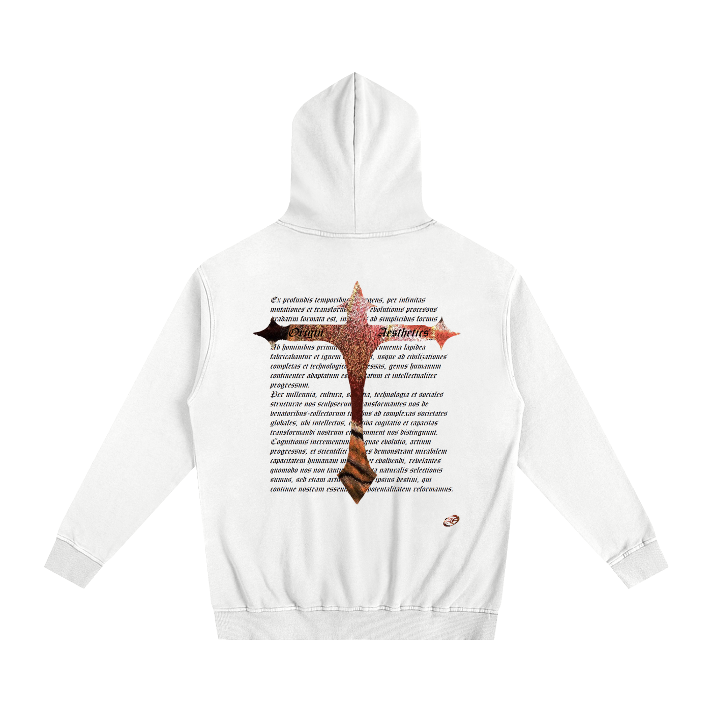 Oversized pure cotton Hoodie Cherry Blossom