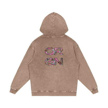 Origin Æsthetics Pure Cotton Hoodie - Pink Camo