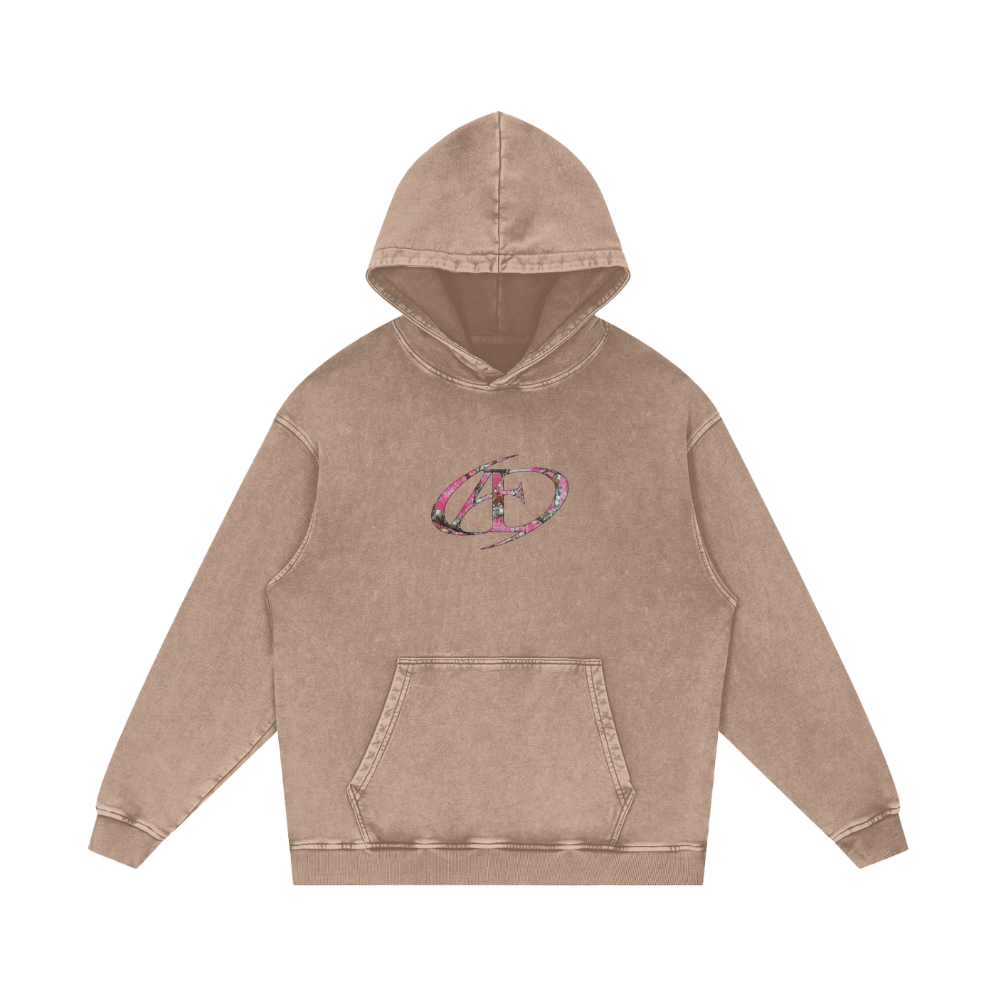 Origin Æsthetics Pure Cotton Hoodie - Pink Camo
