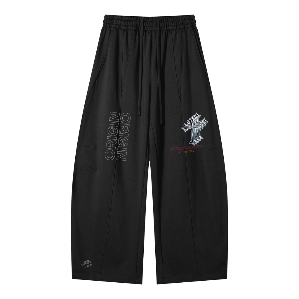Origin Æsthetics Red Wine Panel Sweatpants