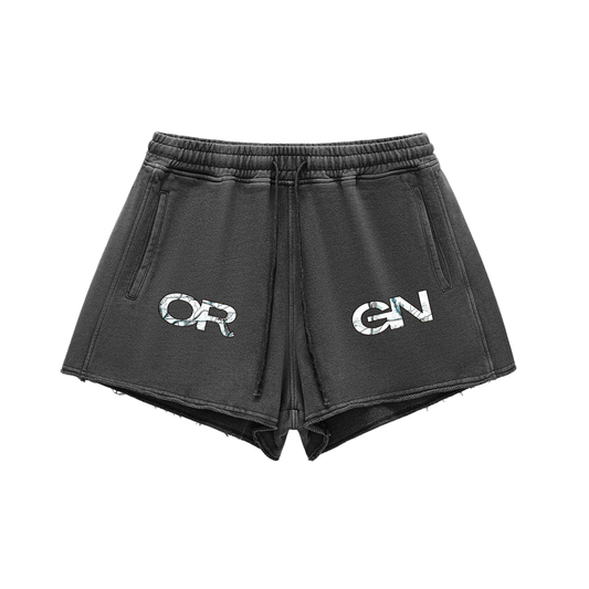 Origin Æsthetics Pure Cotton Womens Shorts - White Camo