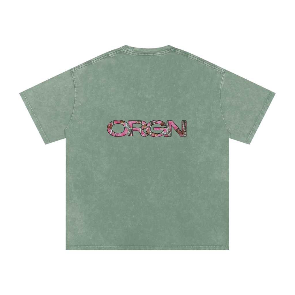 Origin Æsthetics Pure Cotton  T- Pink Camo
