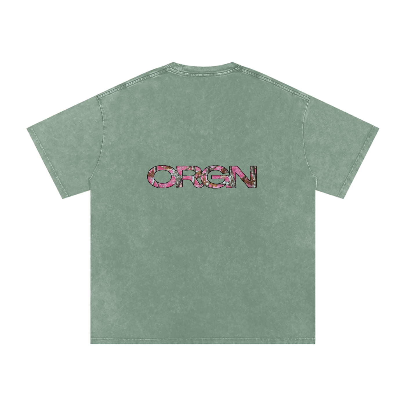 Origin Æsthetics Pure Cotton  T- Pink Camo