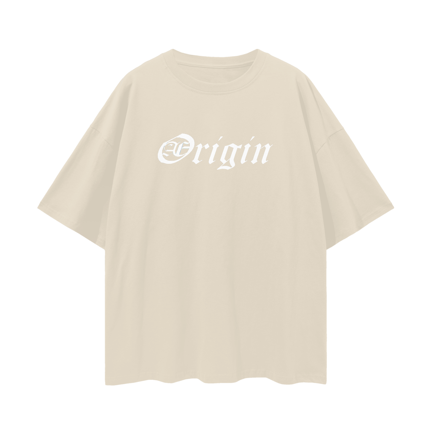 Origin Æsthetics Pure Cotton Oversize Drop Shoulder T