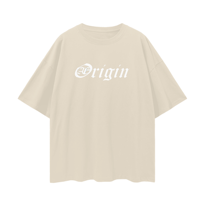 Origin Æsthetics Pure Cotton Oversize Drop Shoulder T