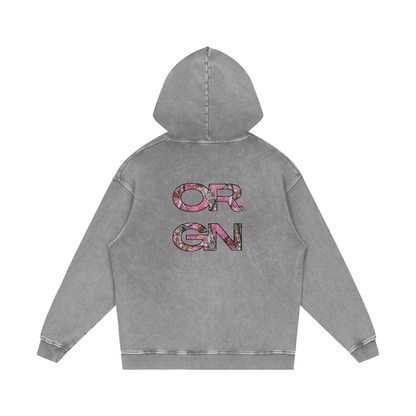 Origin Æsthetics Pure Cotton Hoodie - Pink Camo