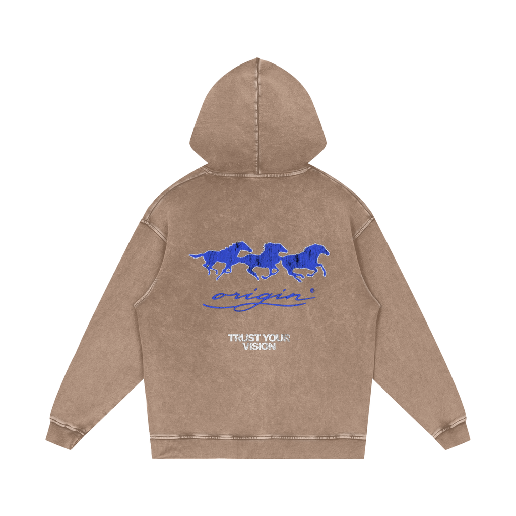 Origin Mustang Hoodie 100% cotton
