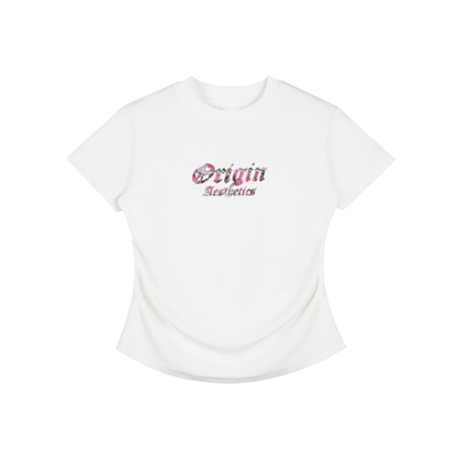 Women’s Origin BodyCon Cotton T - pink camo