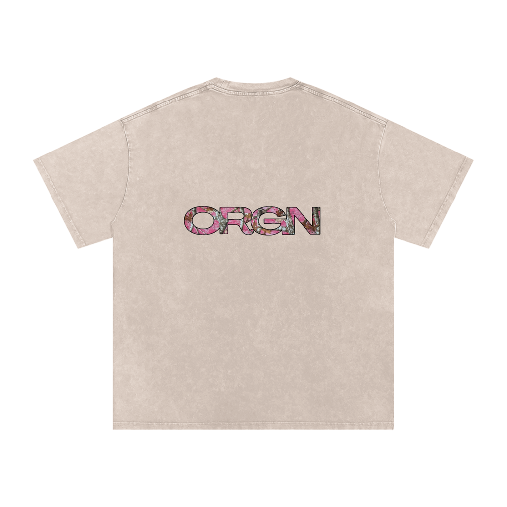 Origin Æsthetics Pure Cotton  T- Pink Camo