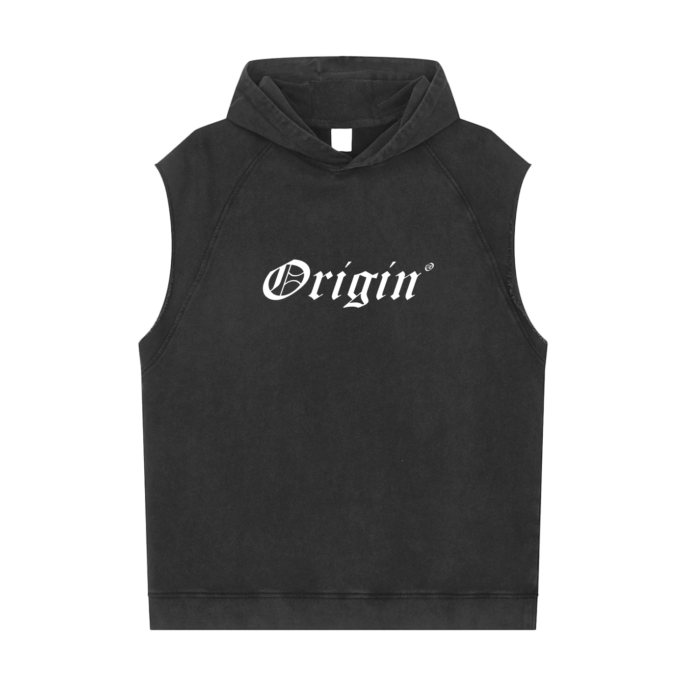 Origin Æsthetics Pure Cotton Cut Off Hoodie