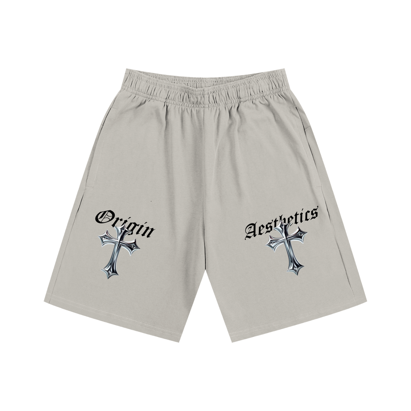 Origin AestheticsPure Cotton Shorts - Chrome