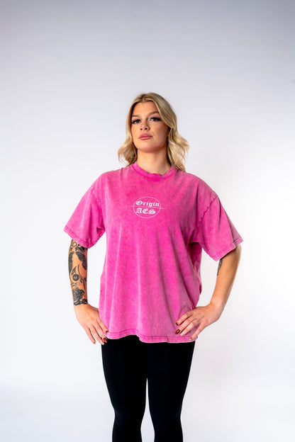 Origin Æsthetics Pure Cotton Snow Wash Oversized Tee