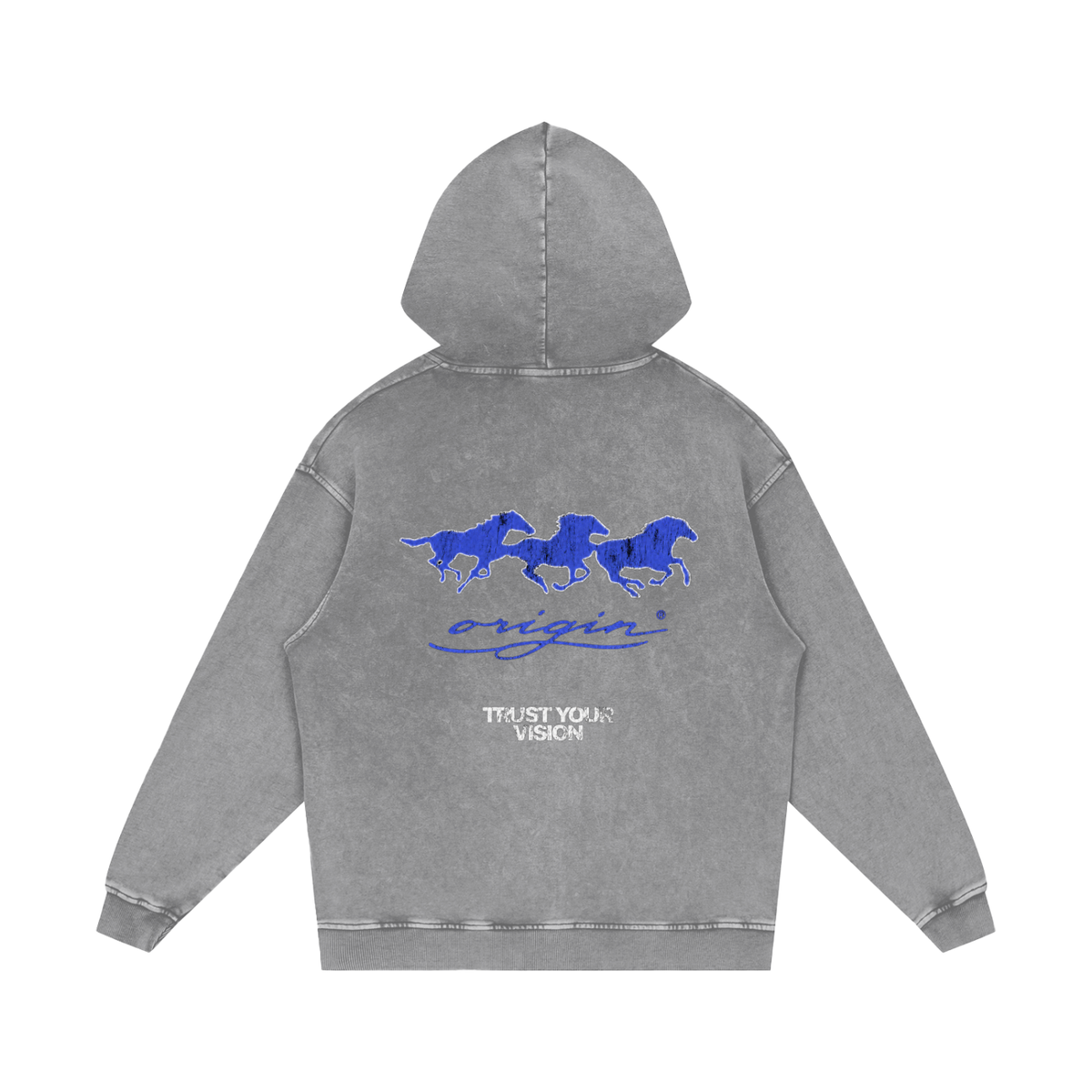 Origin Mustang Hoodie 100% cotton