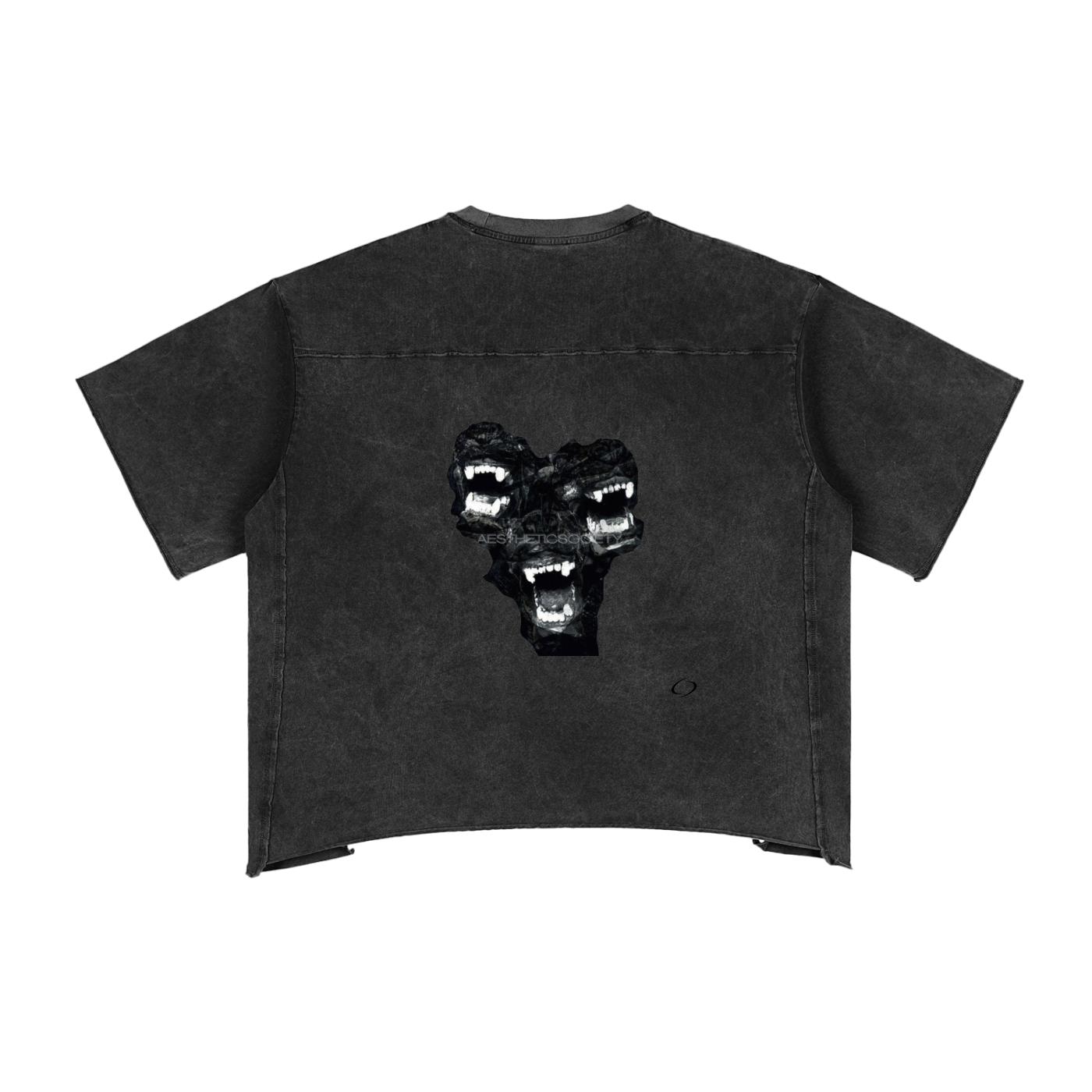 Origin Æsthetics 100% cotton Raw Edge Boxy T | aestheticsociety