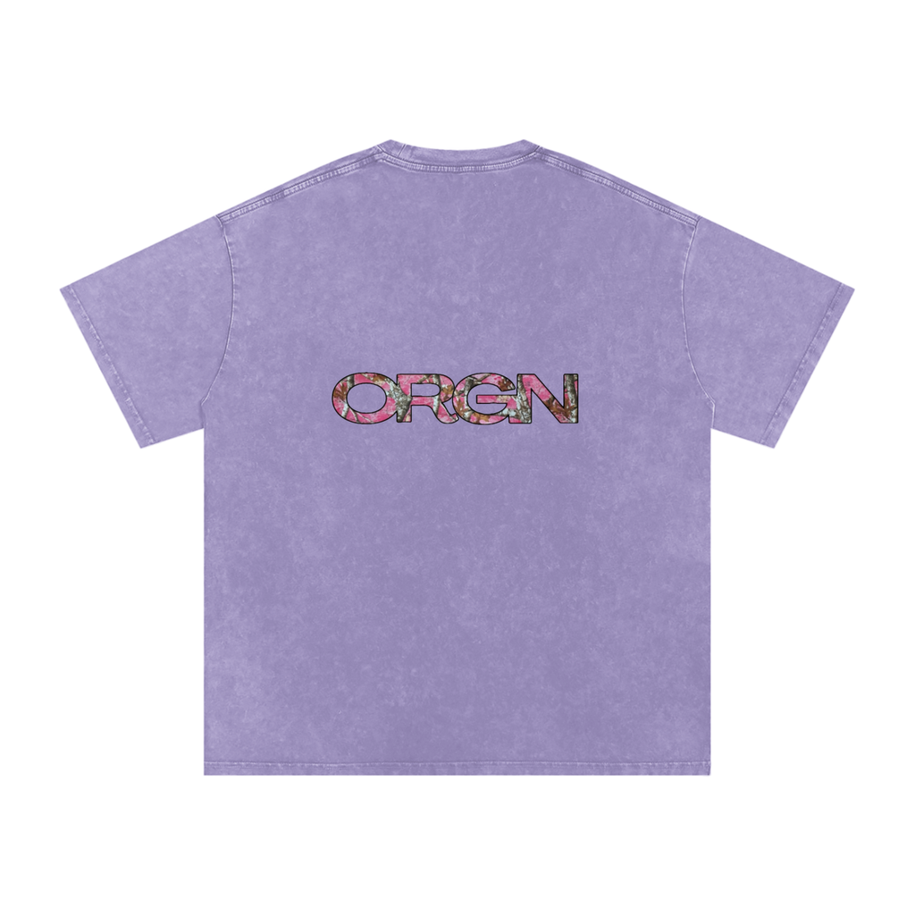 Origin Æsthetics Pure Cotton  T- Pink Camo