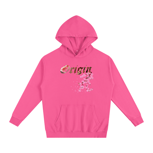 Oversized pure cotton Hoodie Cherry Blossom