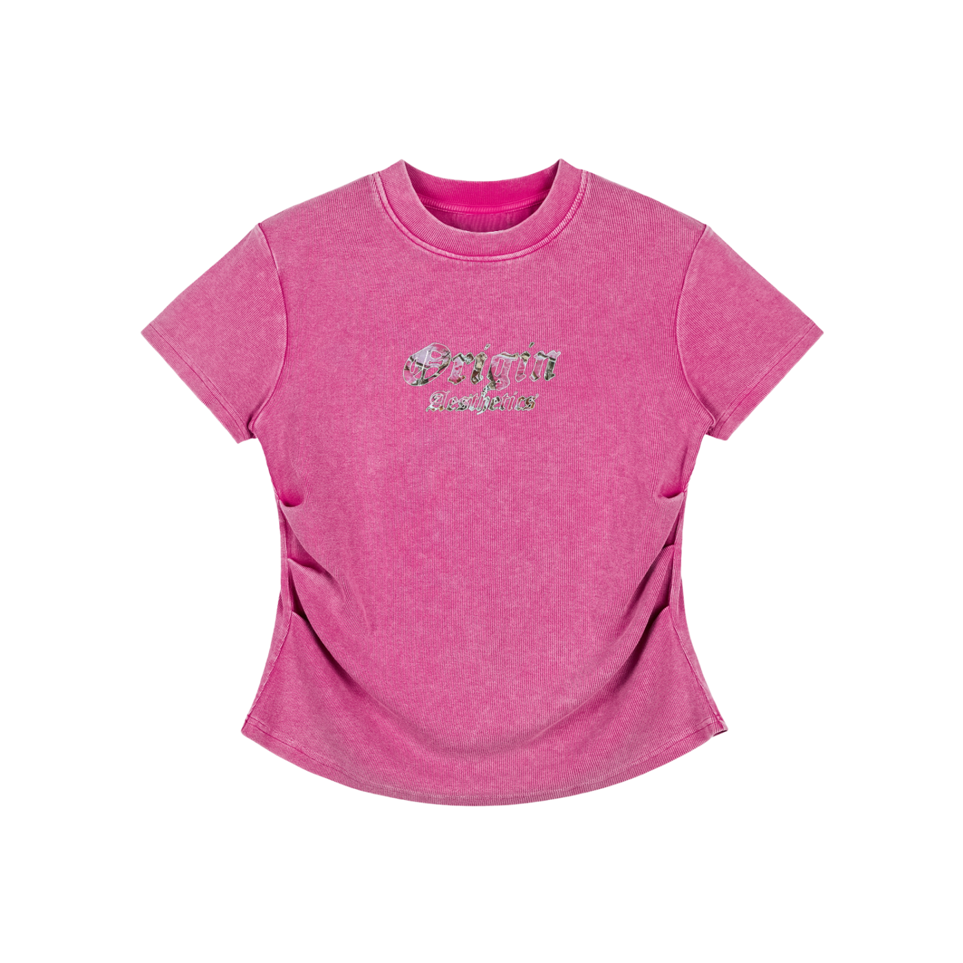 Women’s Origin BodyCon Cotton T - pink camo