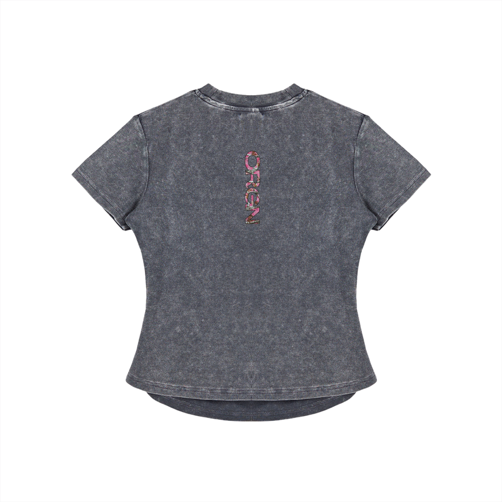 Women’s Origin BodyCon Cotton T - pink camo