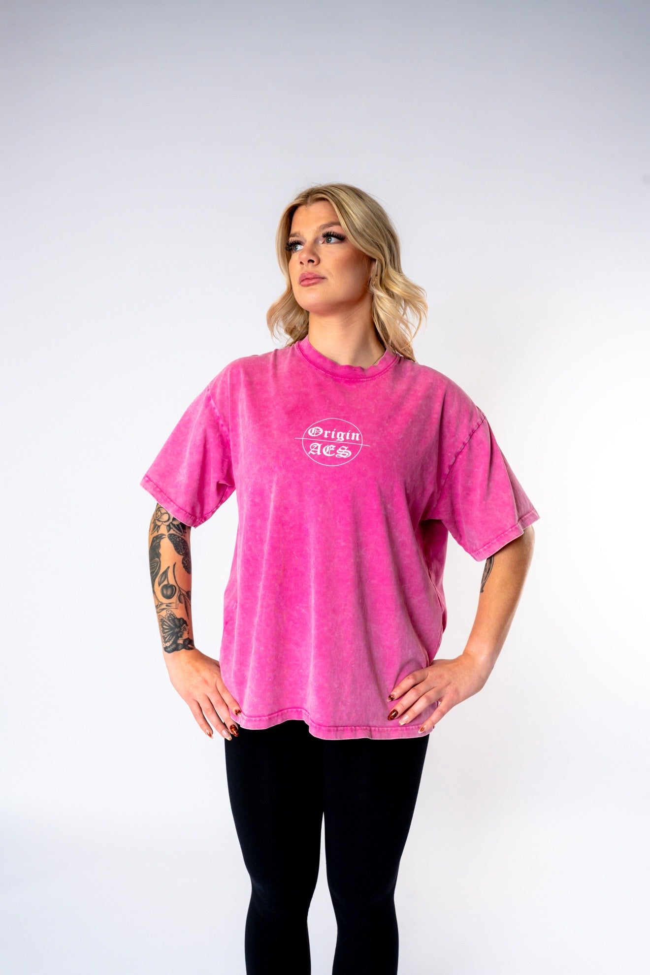 Origin Æsthetics Pure Cotton Snow Wash Oversized Tee