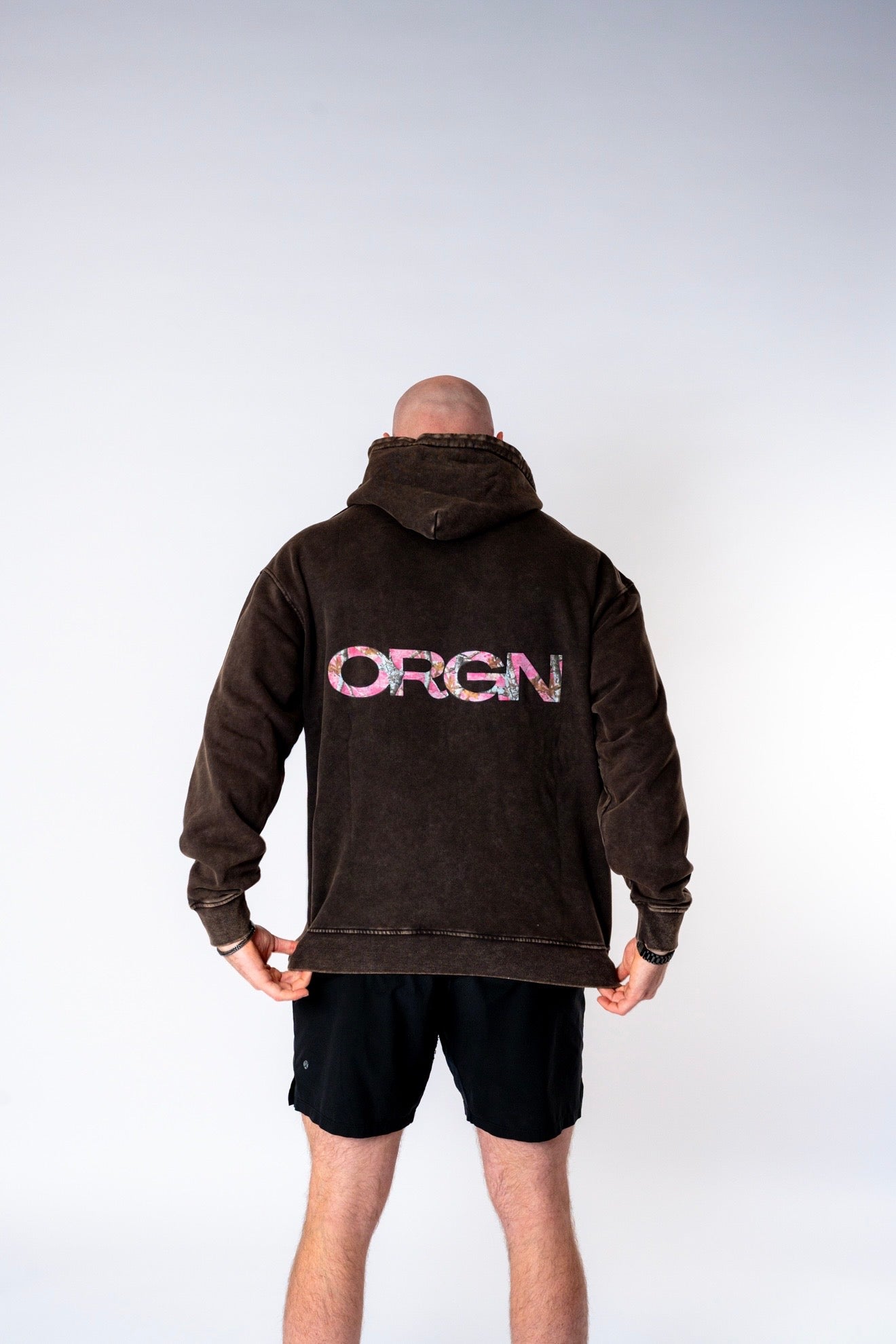 Origin Æsthetics Pure Cotton Hoodie - Pink Camo