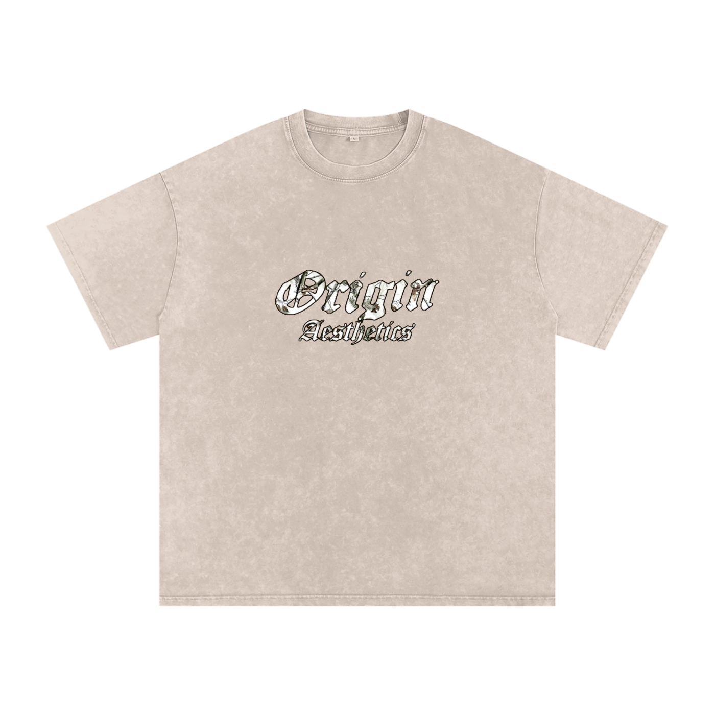 Origin Æsthetics Pure Cotton T - White Camo