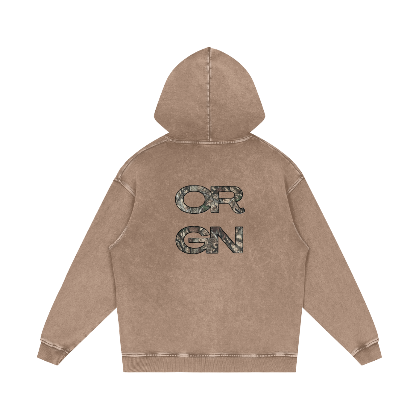 Origin Æsthetics Pure Cotton Hoodie - Camo