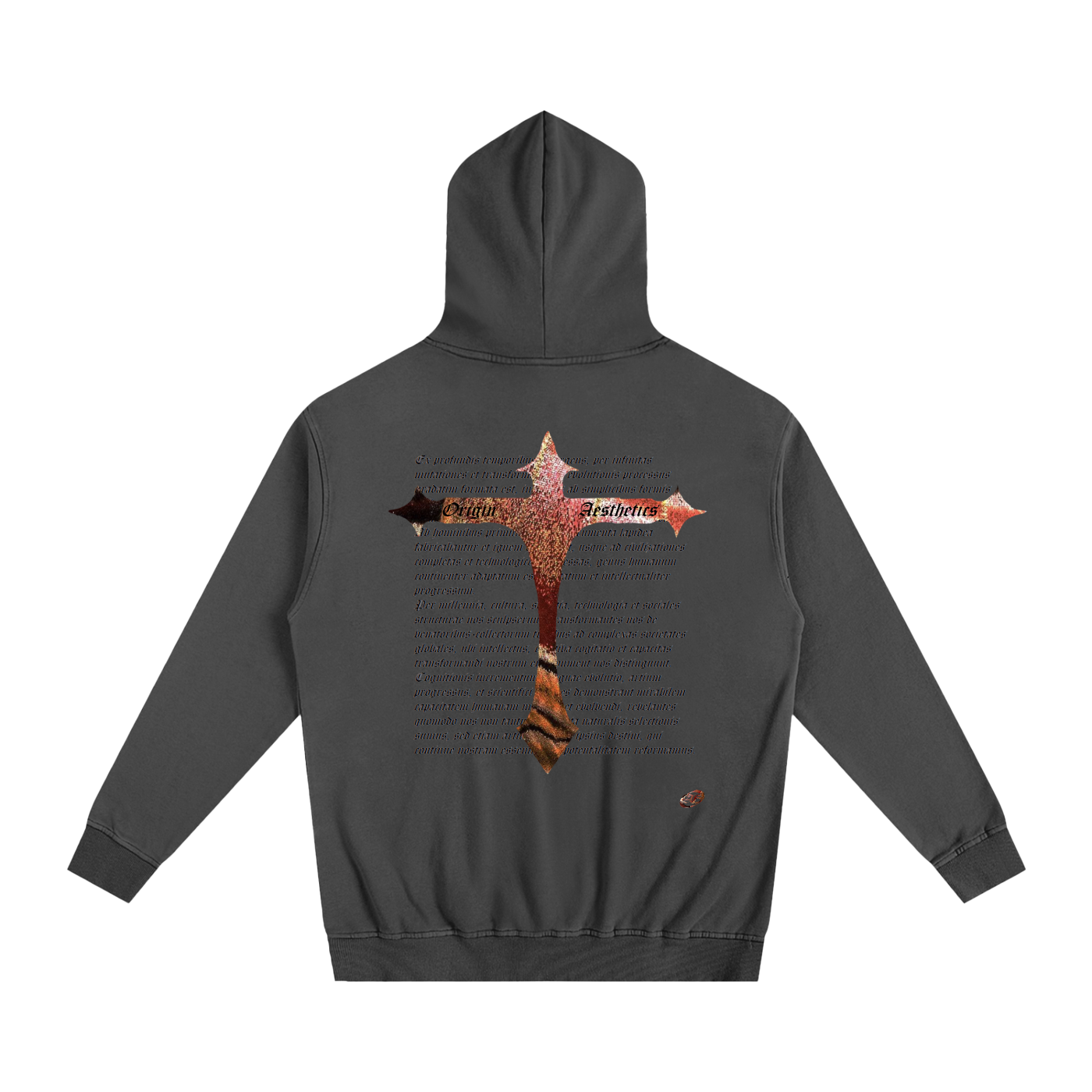 Oversized pure cotton Hoodie Cherry Blossom