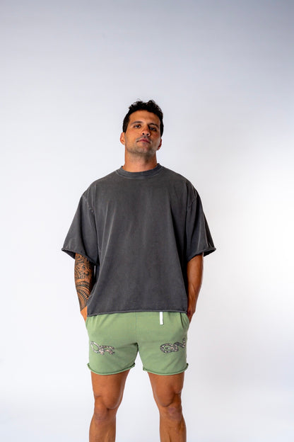 Origin Æsthetics 100% cotton Raw Edge Boxy T | aestheticsociety