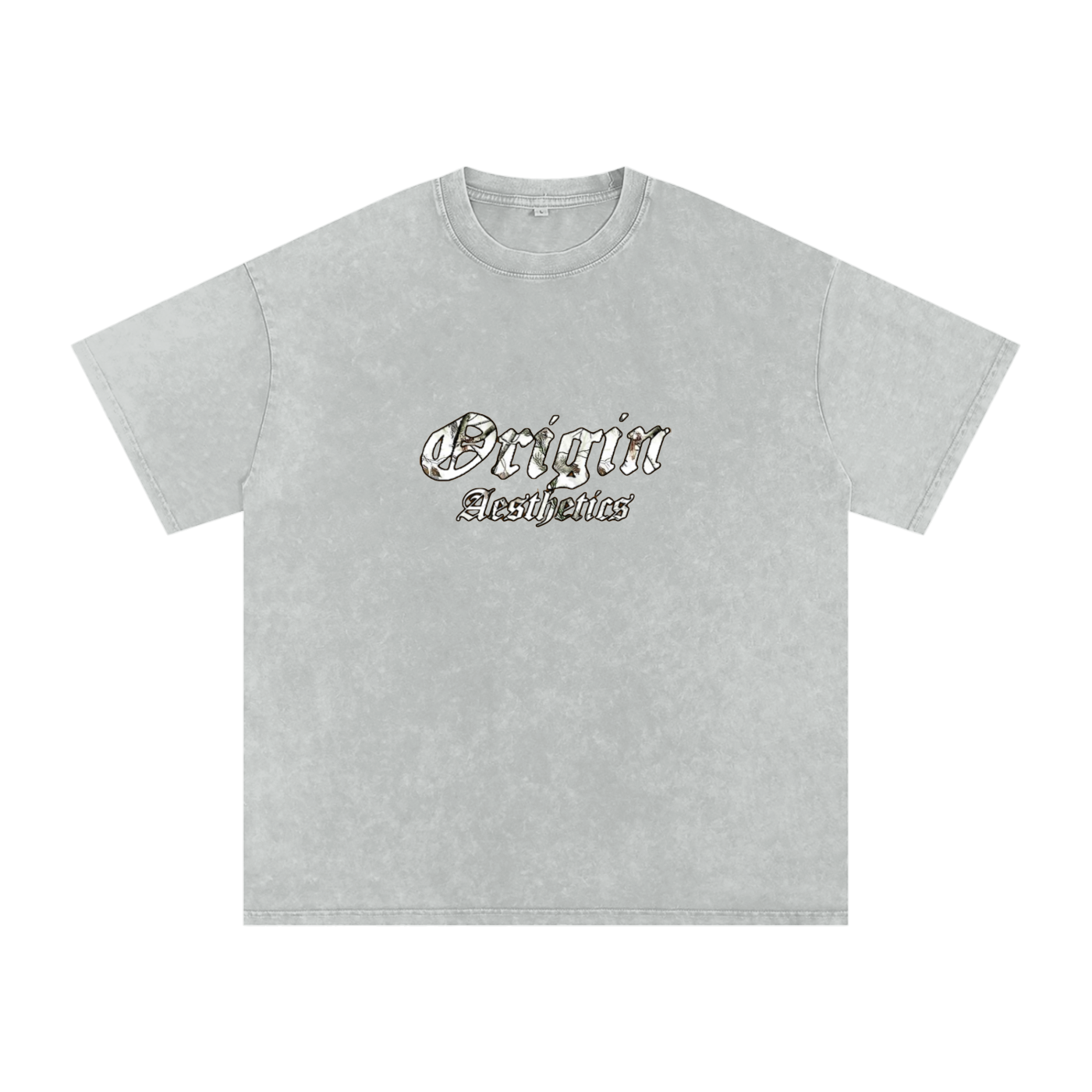 Origin Æsthetics Pure Cotton T - White Camo