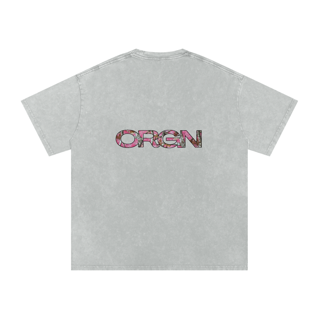 Origin Æsthetics Pure Cotton  T- Pink Camo