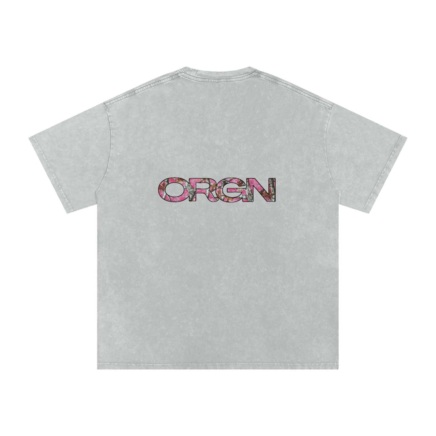Origin Æsthetics Pure Cotton  T- Pink Camo